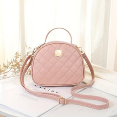 Argyle Quilted Shoulder Bag Crossbody Handbag