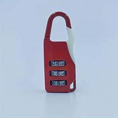 Mini 3-Digit Password Lock Padlock Suitcase Shoulder Bag Cabinet