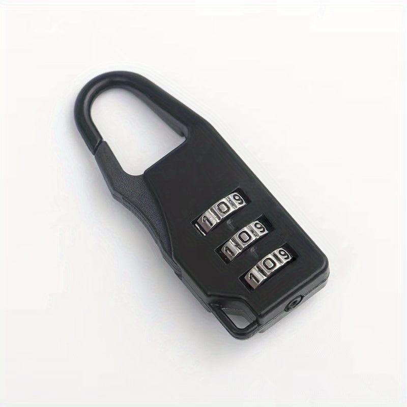 Mini 3-Digit Password Lock Padlock Suitcase Shoulder Bag Cabinet