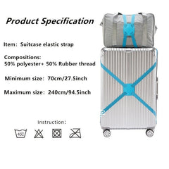 Luggage Wrap Strap for Suitcases & Backpacks