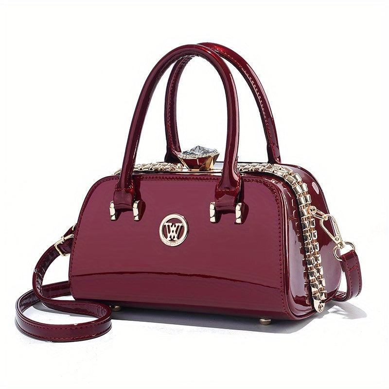 Casual PU Leather Handbag Women's Everyday Purse & Shoulder Bag