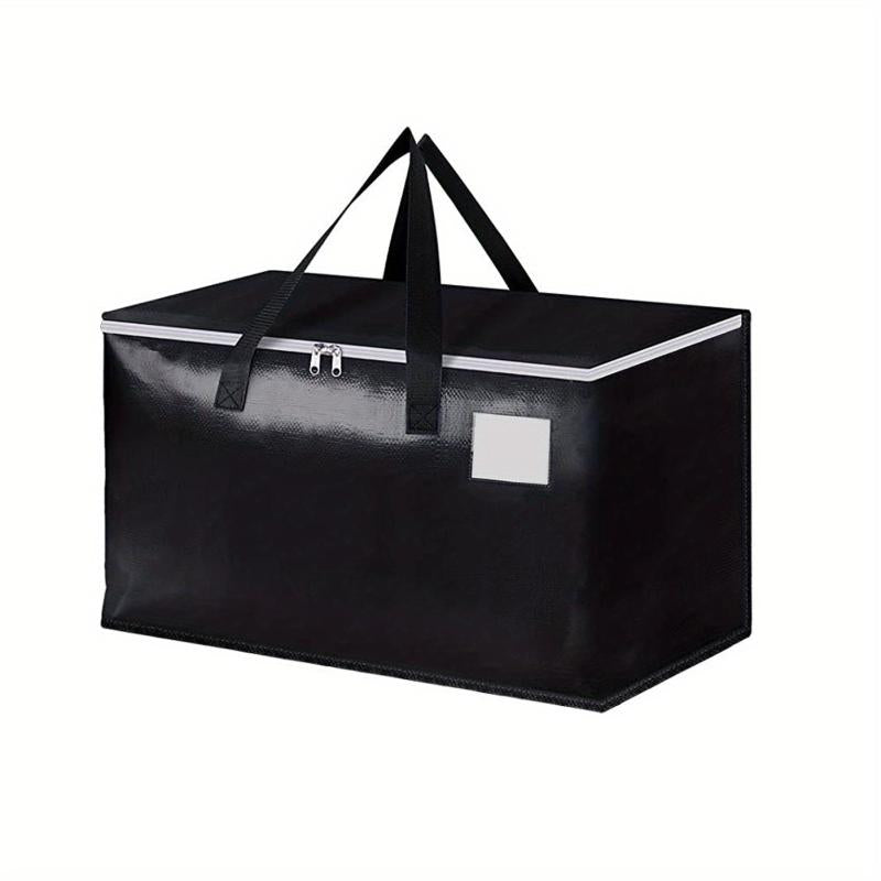 Extra Large Moving Boxes with Zipper Handles & Tag Pocket