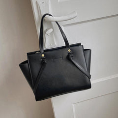 Minimalist Tote Bag Solid Crossbody Top Handle Purse