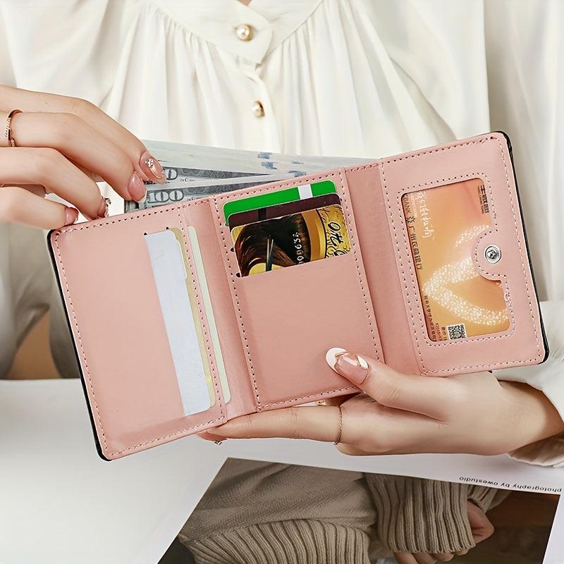 Rabbit Pattern Card Wallet PU Leather Lightweight Coin Purse
