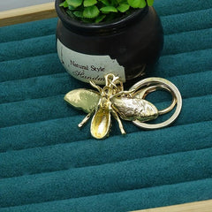 Crystal Bumble Bee Keyring Animal Pendant Car Bag Gift Women