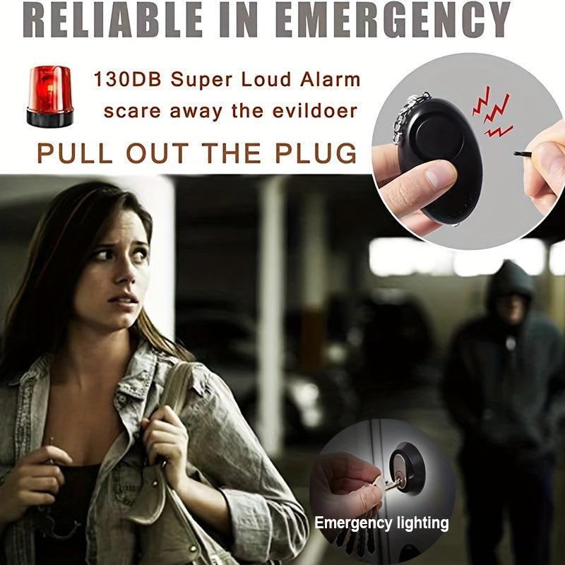 Women's Self Defence Alarm & Bottle Opener Keychain Set