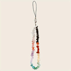 Crystal Bracelet Keychain Phone Lanyard Strap Purse Bag Backpack Car Key Charm