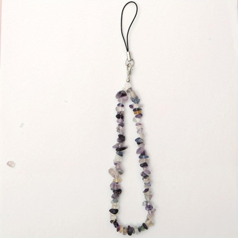 Crystal Bracelet Keychain Phone Lanyard Strap Purse Bag Backpack Car Key Charm