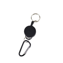 Retractable Key Chain Key Holder with Multitool Carabiner Lanyard