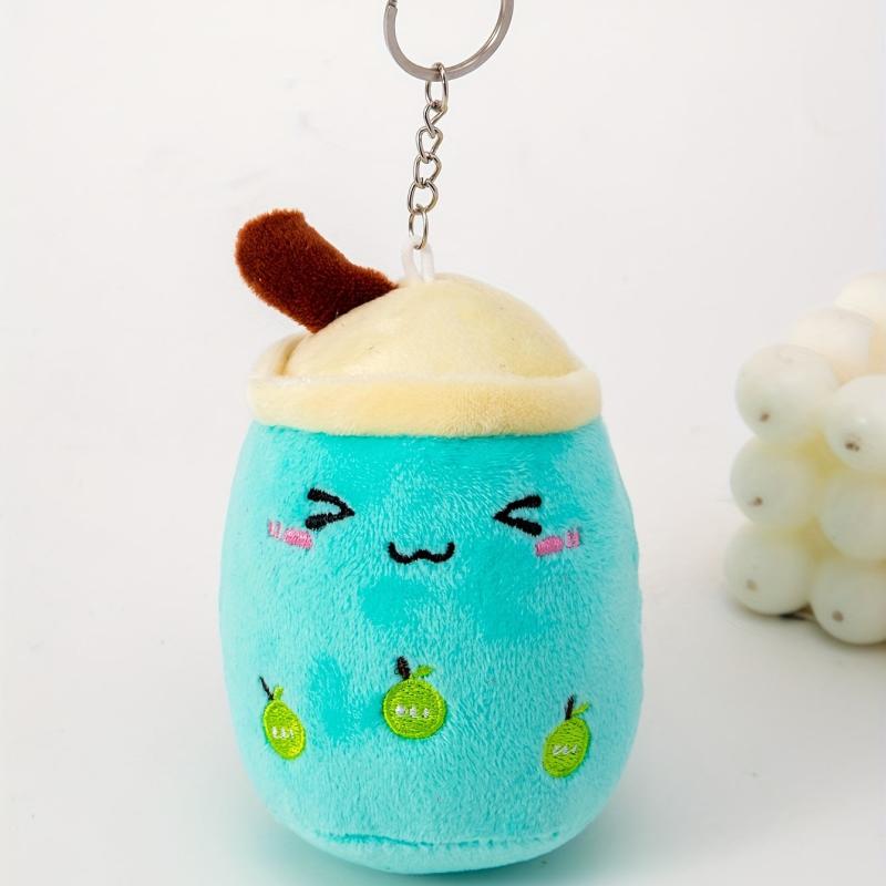 Cute Bubble Milk Tea Keychain Toy Doll Pendant Keyring Bag Charm
