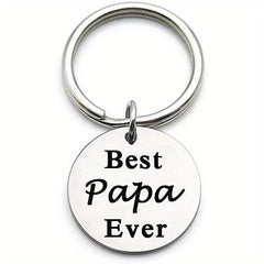 Stainless Steel Family Love Keychain Bag Accessory Gift for Mom