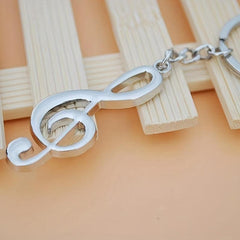 Note Keychain Metal Key Ring Purse Bag Backpack Car Charm Earphone Accessory