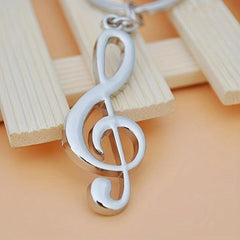 Note Keychain Metal Key Ring Purse Bag Backpack Car Charm Earphone Accessory
