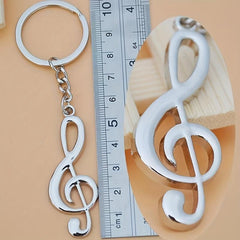 Note Keychain Metal Key Ring Purse Bag Backpack Car Charm Earphone Accessory