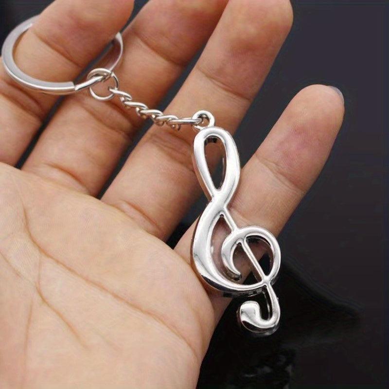 Note Keychain Metal Key Ring Purse Bag Backpack Car Charm Earphone Accessory