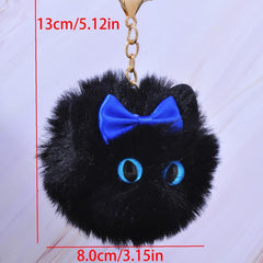 Cat Plush Purse Keychain Mini Animal Car Keychain Birthday Gift