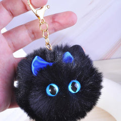 Cat Plush Purse Keychain Mini Animal Car Keychain Birthday Gift