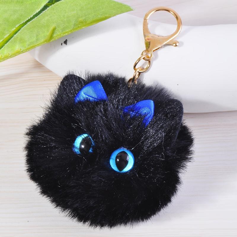 Cat Plush Purse Keychain Mini Animal Car Keychain Birthday Gift