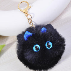 Cat Plush Purse Keychain Mini Animal Car Keychain Birthday Gift