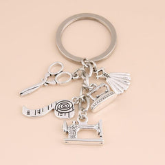 Sewing Machine Keychains For Women Girl Gift Car Purse Bag