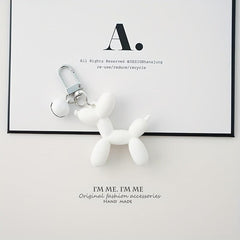 Balloon Dog Keychain Pendant Bag Accessory Decoration