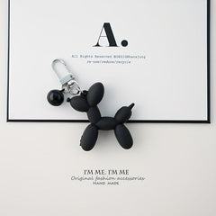 Balloon Dog Keychain Pendant Bag Accessory Decoration