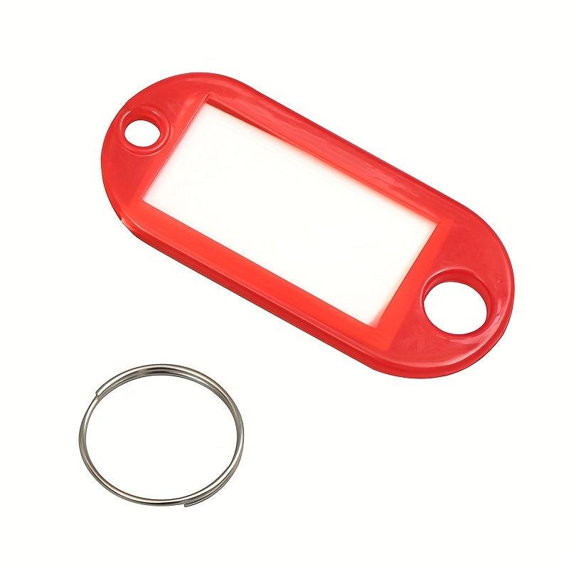 Random Key Tags With Labels Plastic Prevent Missing Key Identifiers