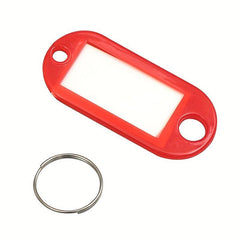 Random Key Tags With Labels Plastic Prevent Missing Key Identifiers