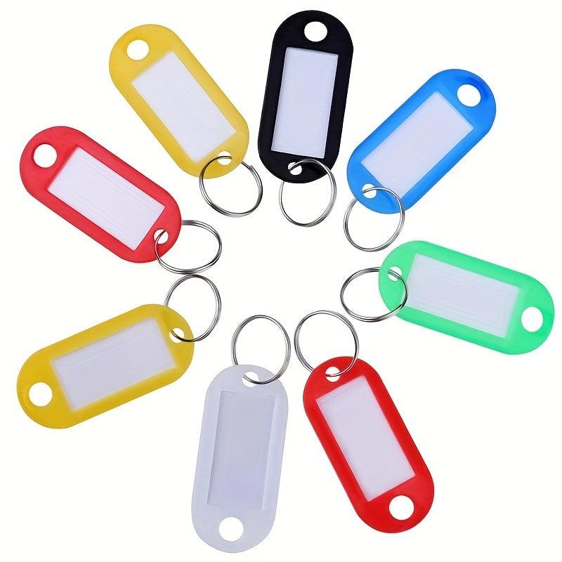 Random Key Tags With Labels Plastic Prevent Missing Key Identifiers