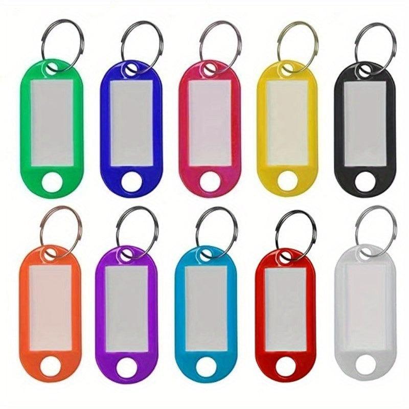 Random Key Tags With Labels Plastic Prevent Missing Key Identifiers