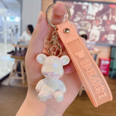 Cartoon Acrylic Bear Key Chain Car Accessories Key Chain Couple Gift