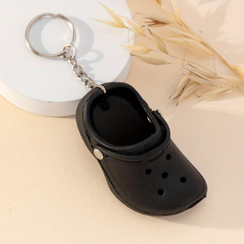 Mini Slipper Keychain Funny Key Ring Purse Bag Backpack Car Key Charm