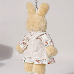 Mini Rabbit Bunny Keychain Plush Stuffed Animals Doll Toys