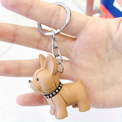 Cartoon Dog Keychain Acrylic Key Ring Purse Bag Backpack Car Key Charm