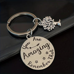 Inspiring Birthday Keychain Gift For Colleague Teenager Graduation