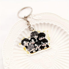 Acrylic Keychain Purse Bag Car Charm Earbud Case Accessory