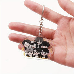Acrylic Keychain Purse Bag Car Charm Earbud Case Accessory