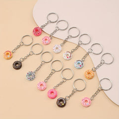 Sweet Donut Keychain for Party Favors