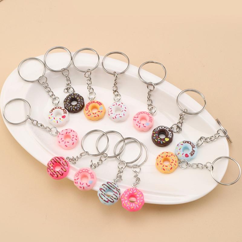 Sweet Donut Keychain for Party Favors