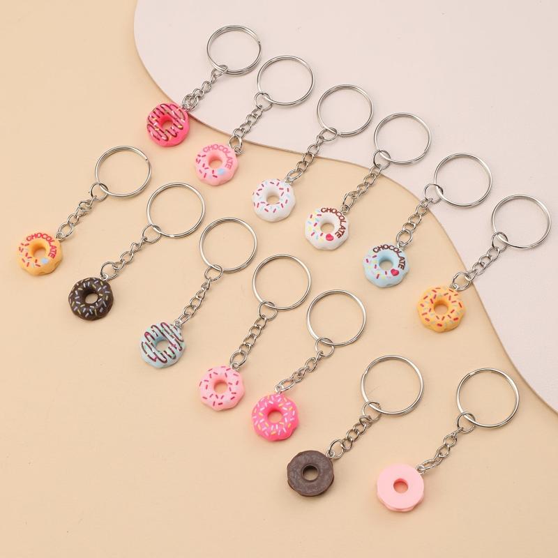 Sweet Donut Keychain for Party Favors