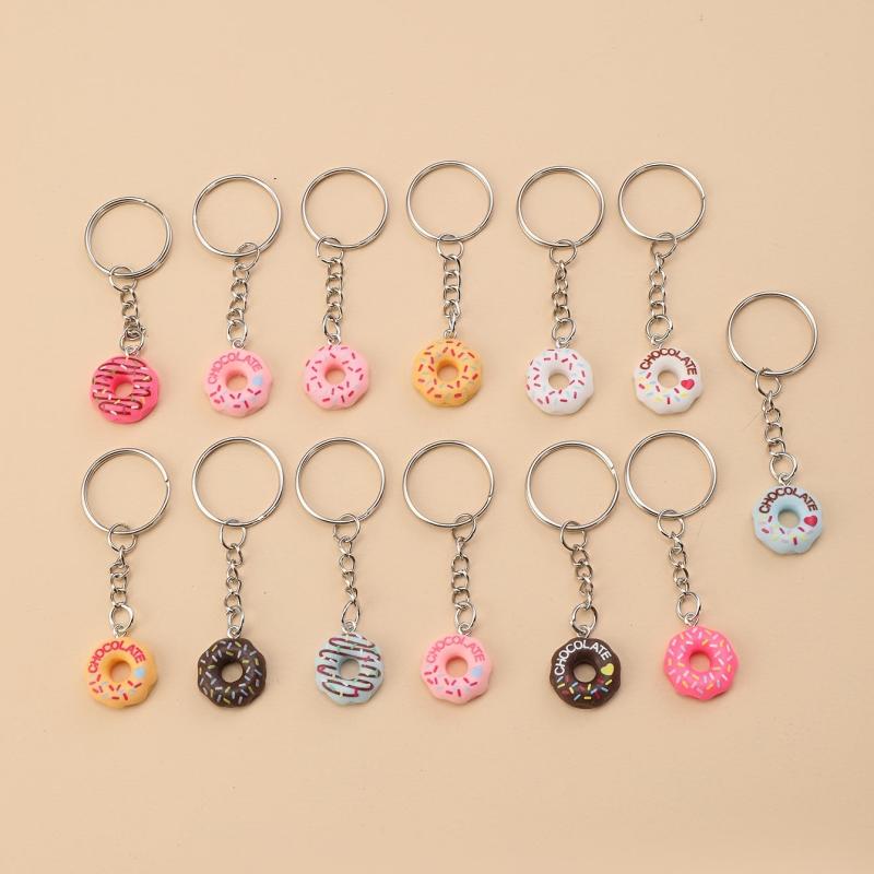 Sweet Donut Keychain for Party Favors