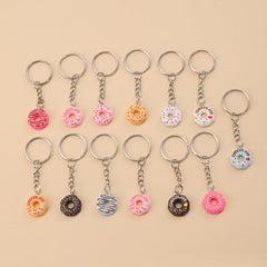 Sweet Donut Keychain for Party Favors