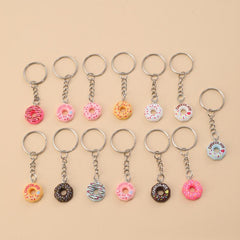 Sweet Donut Keychain for Party Favors