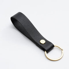 PU Leather Keychain For Men Women Car Key Strap Waist Wallet KeyChains