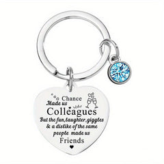 Coworker Keychain Colleague Gift Workmate Xmas Appreciation Leaving Promotion