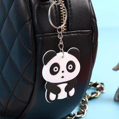 Cartoon Animal Keychain Soft PVC Key Ring for Kids
