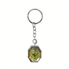 Movie Theme Keychain Necklace Magic Series Key Ring Accessory Gift