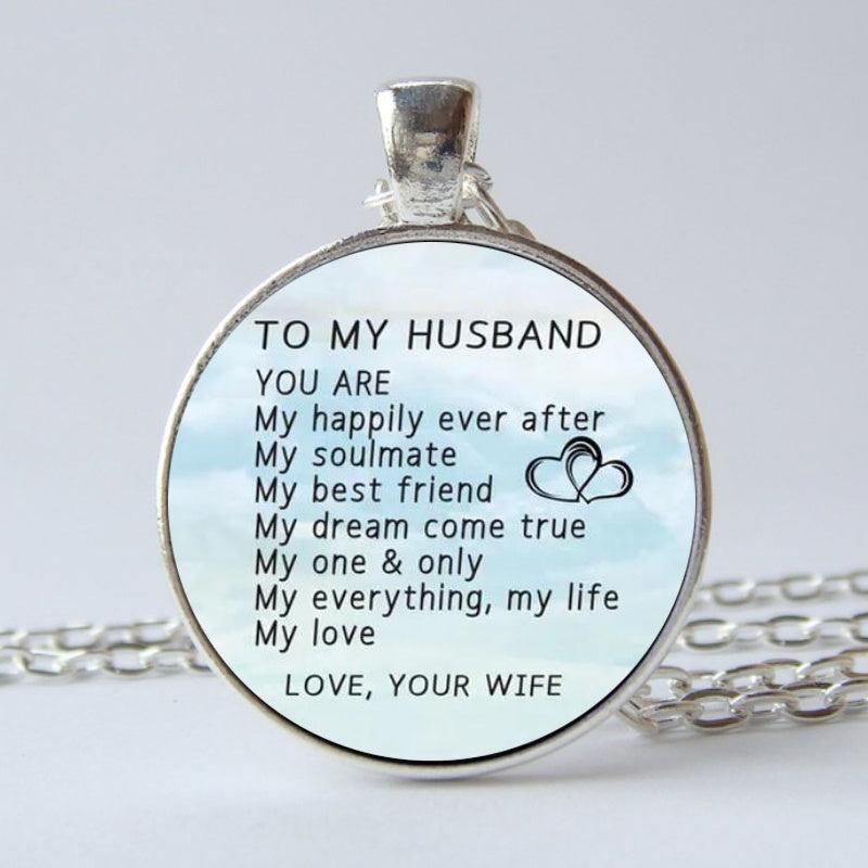 Love Key Chain My Husband On Painted Background Gift For Husband