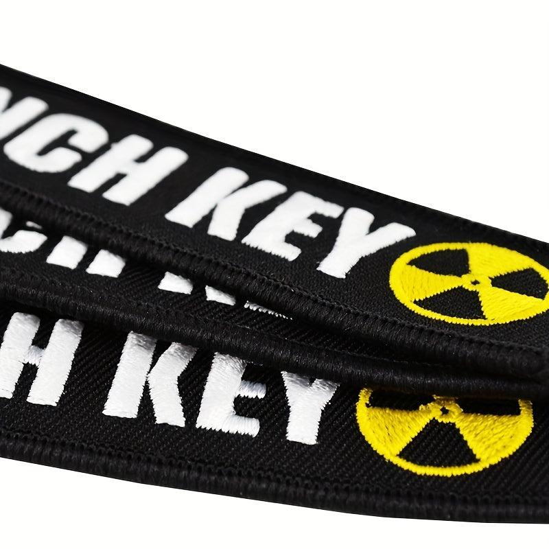 Launch Key Embroidery Key Fob - Key Chains for Cars & Motorcycles