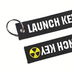 Launch Key Embroidery Key Fob - Key Chains for Cars & Motorcycles